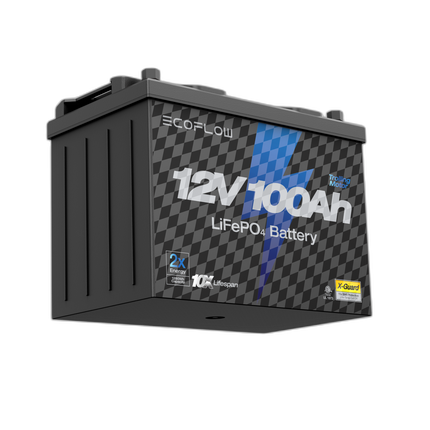 EcoFlow Lithium 12V 100Ah Deep Cycle LiFePO4 Battery