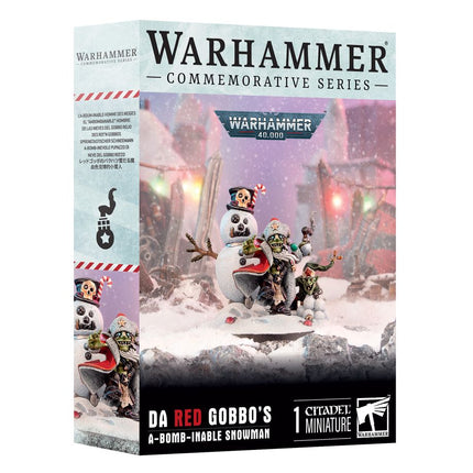 Da Red Gobbo's A-Bomb-Inable Snowman (Limited Edition Figure)