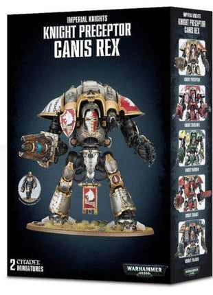 Warhammer 40K 54-15 Imperial Knights - Knight Preceptor Canis Rex