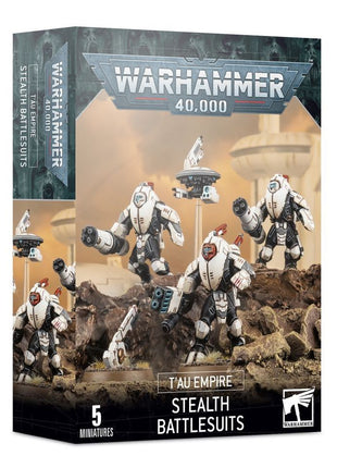 Warhammer 40K 56-14 T'au Empire - Stealth Battlesuits