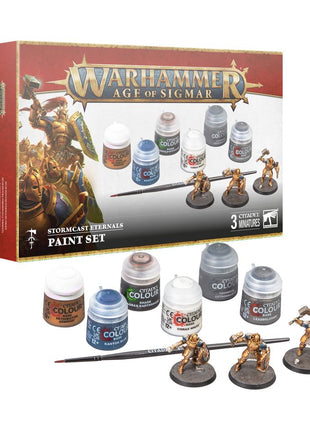 Warhammer Age of Sigmar 60-10 Stormcast Eternals - Vindictors + Paints Set