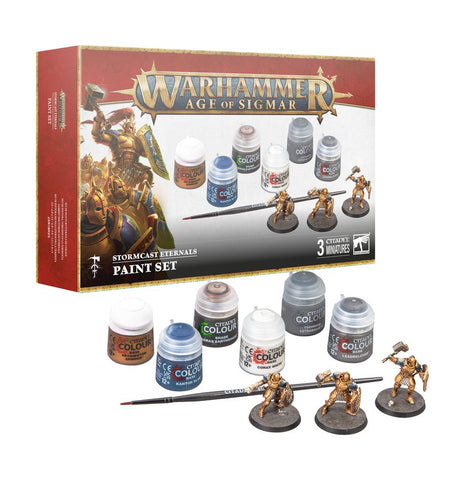 Warhammer Age of Sigmar 60-10 Stormcast Eternals - Vindictors + Paints Set