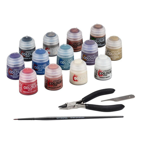 Warhammer 40K 60-12 Paints + Tools Set