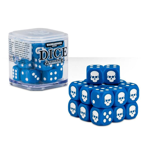 Warhammer 65-36 Dice Set (20 x 12mm Dice) - Blue