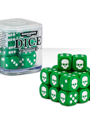 Warhammer 65-36 Dice Set (20 x 12mm Dice) - Green