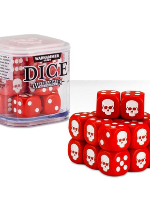 Warhammer 65-36 Dice Set (20 x 12mm Dice) - Red