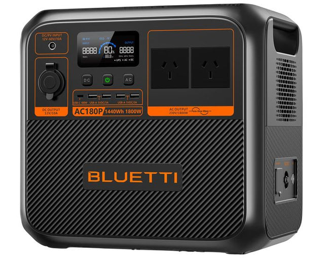 BLUETTI AC180 Portable Power Station  + PV200 Solar Panel - Actiontech