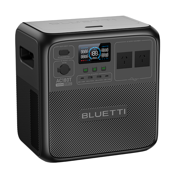 Bluetti AC180T + 200W Solar Panel