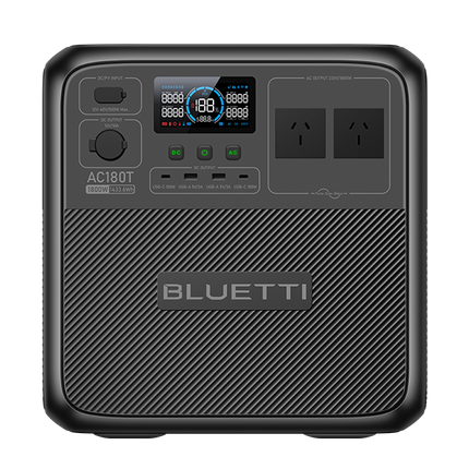 BLUETTI AC180T Portable Power Station | 1,800W 1,433.6Wh