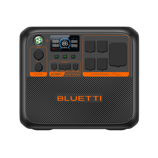 Bluetti AC200P L + 350W Solar Panel