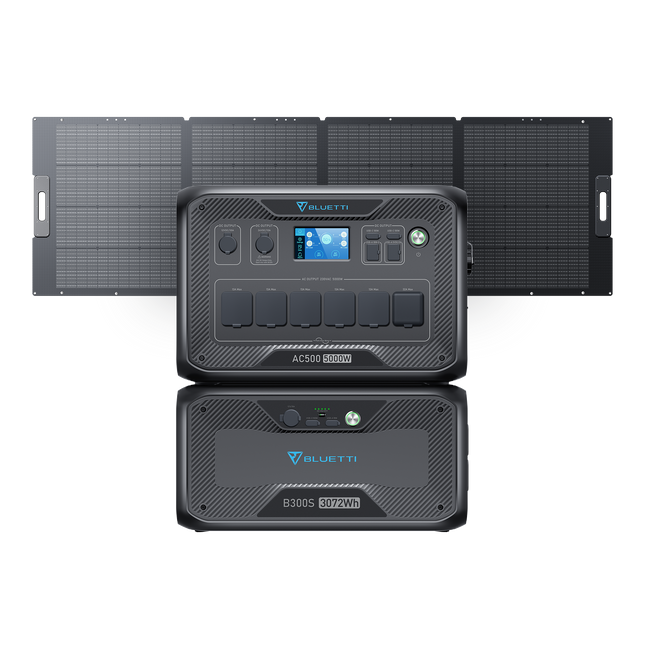 Bluetti AC500 + B300S + PV350 Solar Panel