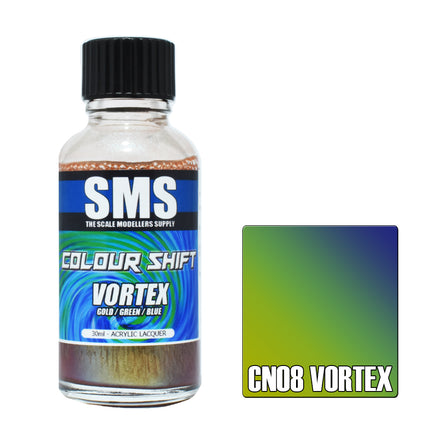 Airbrush Paint 30ml Colour Shift Vortex Acrylic Lacquer Scale Modellers Supply