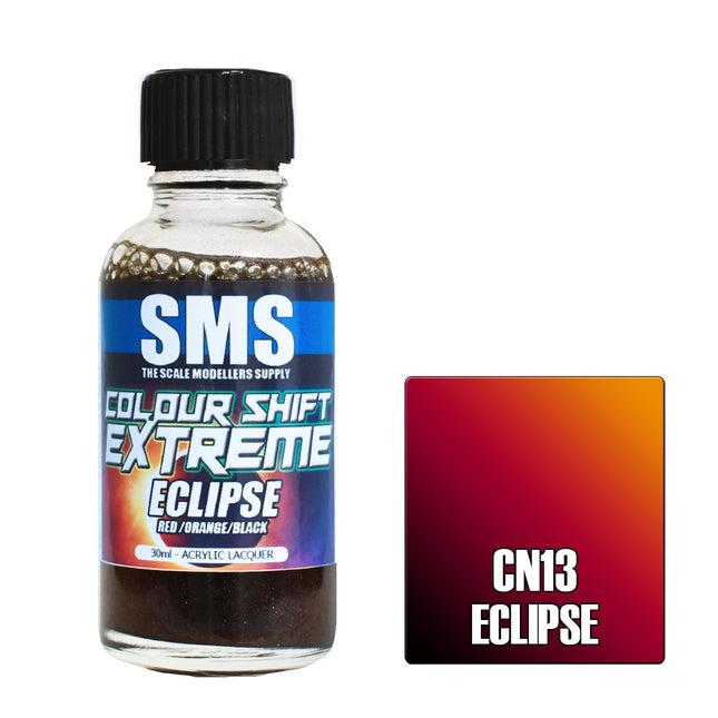 Airbrush Paint 30ml Colour Shift Extreme Eclipse Acrylic Lacquer Scale Modellers Supply