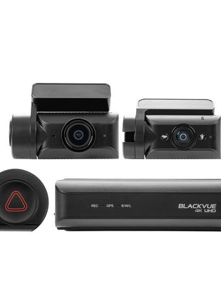 BLACKVUE DR970X 2CH PLUS BOX 4K IR UHD DASHCAM 64 GB FRONT & REAR