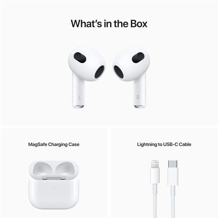 Apple AirPods (3rd generation) with Lightning Charging Case - Actiontech