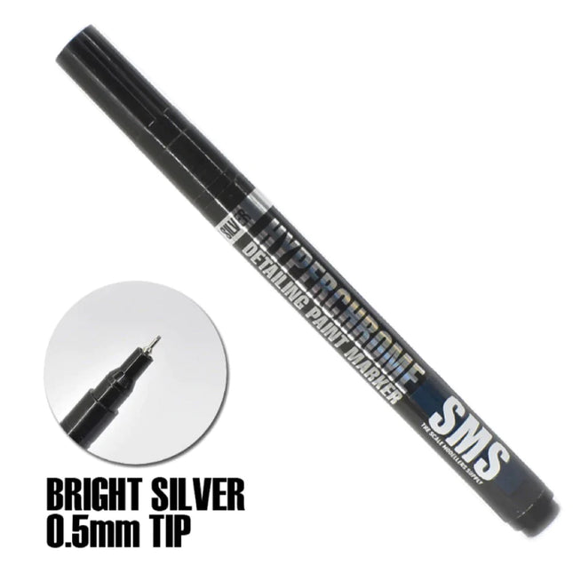 Sms Mrk01 Hyperchrome Marker Bright Silver 0.5mm Tip