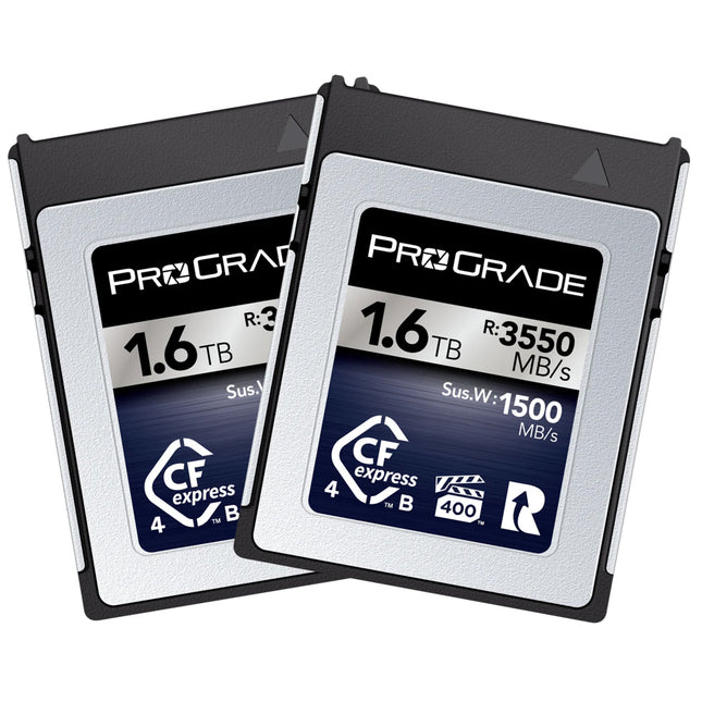 Prograde Digital CFEXPRESS Type B IRIDIUM 1600GB R3550MB/S W2850MB/S 2 PK