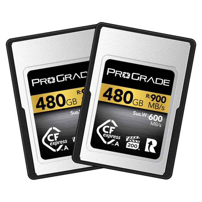 Prograde Digital CFEXPRESS Type A Gold 480GB R900MB/S W800MB/S 2PK