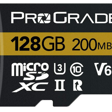 Prograde Digital Micro SDXC Gold UHS-II 128GB R250MB/S W130MB/S V60