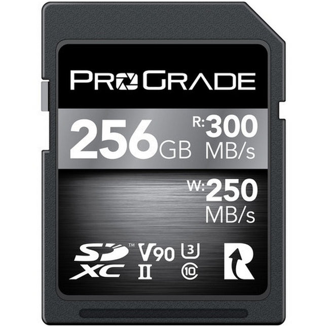 Prograde Digital SDXC COBALT UHS-II 256GB R300MB/S W250MB/S V90