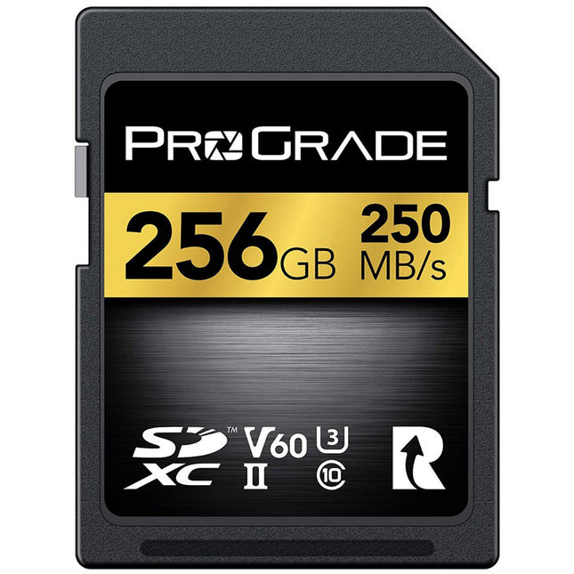 Prograde Digital SDXC GOLD UHS-II 256GB R250MB/S W120MB/S V60