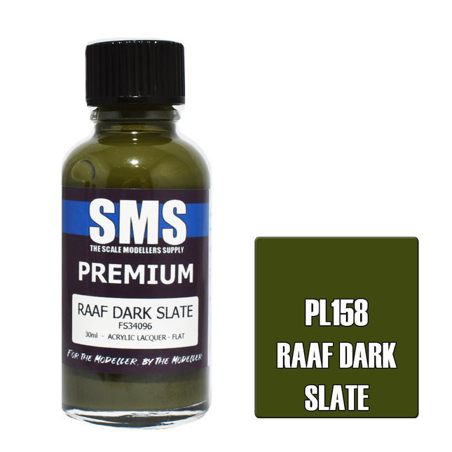 Air Brush Paint 30ml Premium Raaf Dark Slate  Acrylic Lacquer Scale Modellers Supply