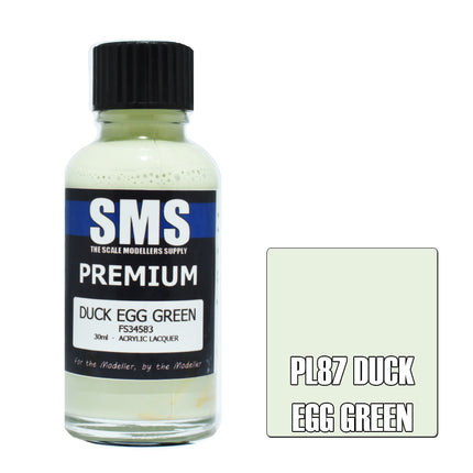 Air Brush Paint 30ml Premium Duck Egg Green  Acrylic Lacquer Scale Modellers Supply