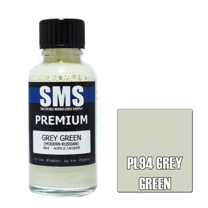 Air Brush Paint 30ml Premium Grey Green  Acrylic Lacquer Scale Modellers Supply