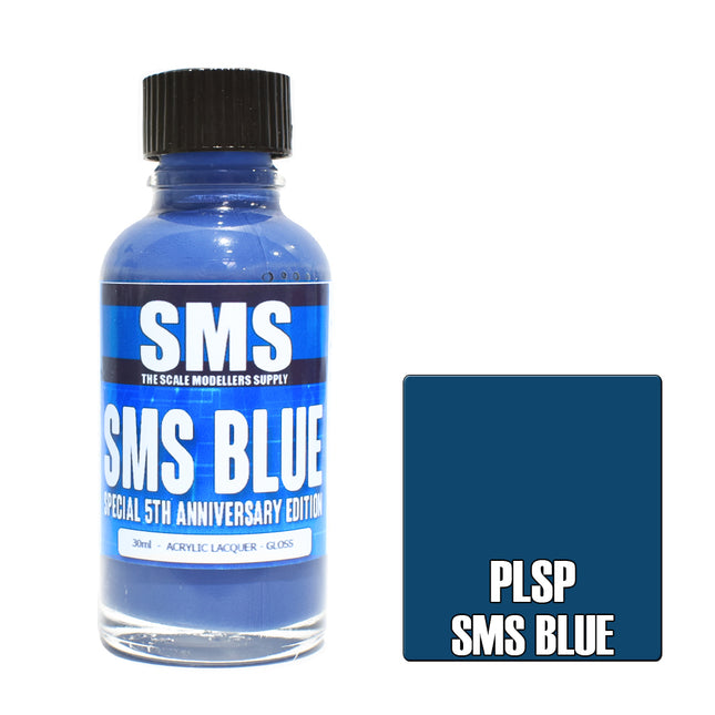 Airbrush Paint 30ml Premium Sms Blue Acrylic Lacquer Scale Modellers Supply