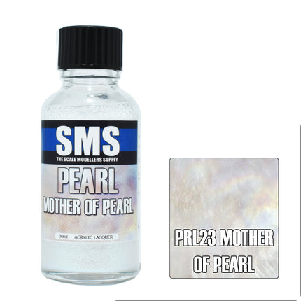 Airbrush Paint 30ml Pearl Mother Of Pearl Acrylic Lacquer Scale Modellers Supply