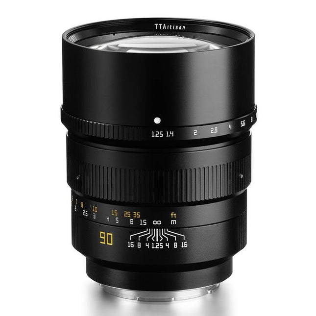 TTARTISAN 90MM F1.25 L MOUNT FULL FRAME BLACK - Actiontech