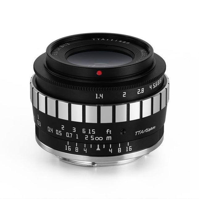 TTARTISAN 23MM F1.4 APS-C SONY E BLACK SILVER - Actiontech