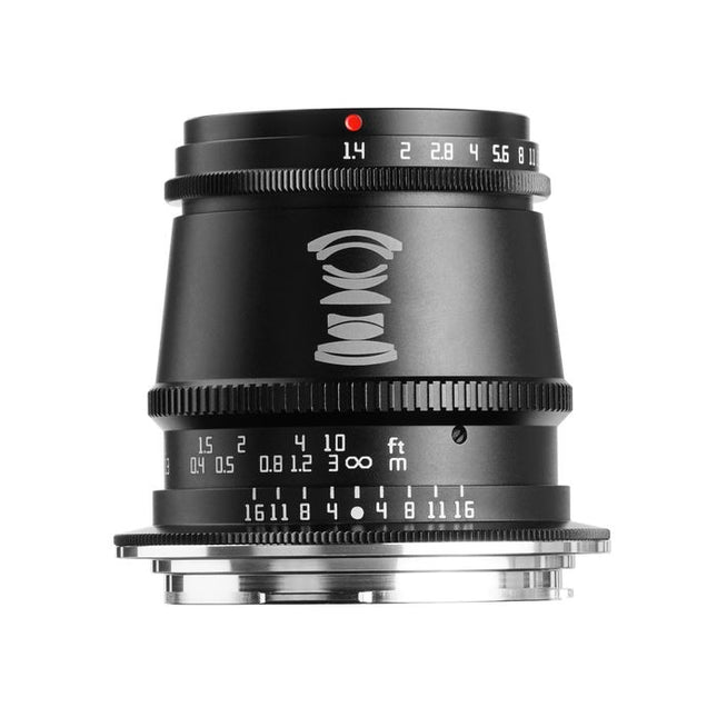 TTARTISAN 17MM F1.4 APS-C CANON RF BLACK - Actiontech