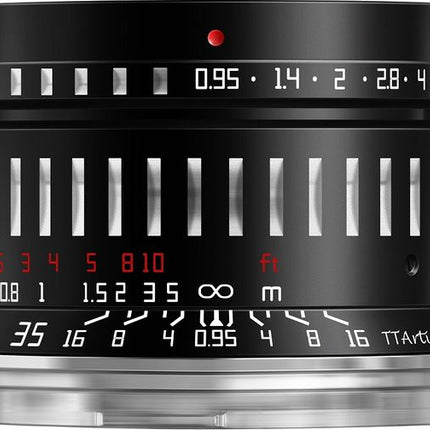 TTARTISAN 35MM F0.95 APS-C CANON RF BLACK SILVER - Actiontech