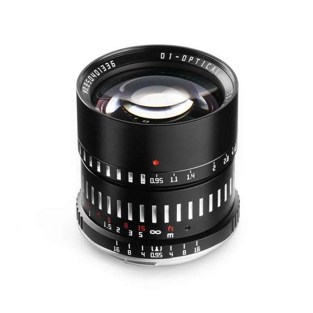 TTARTISAN 50MM F0.95 APS-C SONY E BLACK SILVER - Actiontech