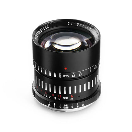 TTARTISAN 50MM F0.95 APS-C CANON M BLACK SILVER - Actiontech