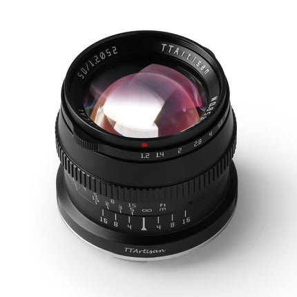 TTARTISAN 50MM F1.2 APS-C CANON RF BLACK - Actiontech