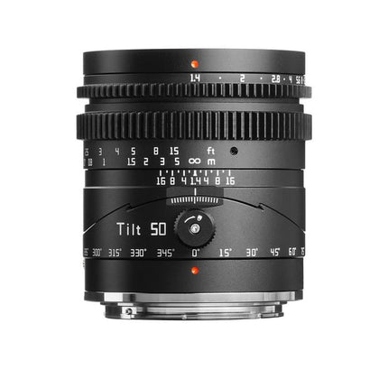 TTARTISAN 50MM F1.4 TILT CANON RF FULL FRAME - Actiontech