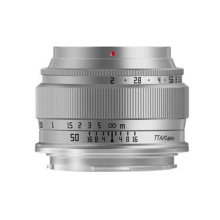 TTARTISAN 50MM F2 L MOUNT FULL FRAME SILVER - Actiontech