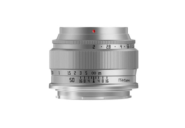 TTARTISAN 50MM F2 L MOUNT FULL FRAME SILVER - Actiontech