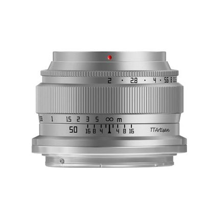 TTARTISAN 50MM F2 NIKON Z FULL FRAME SILVER - Actiontech