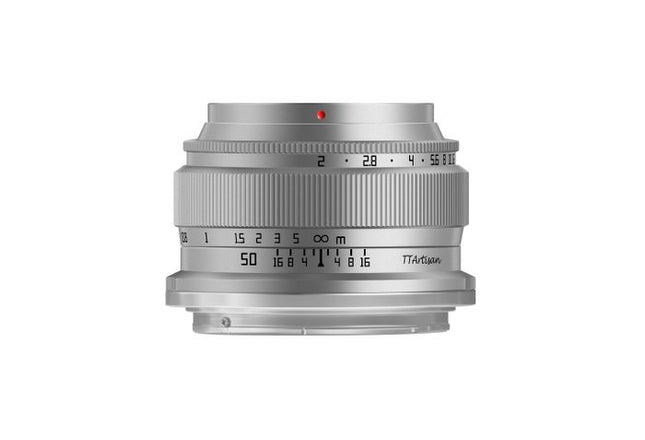 TTARTISAN 50MM F2 NIKON Z FULL FRAME SILVER - Actiontech