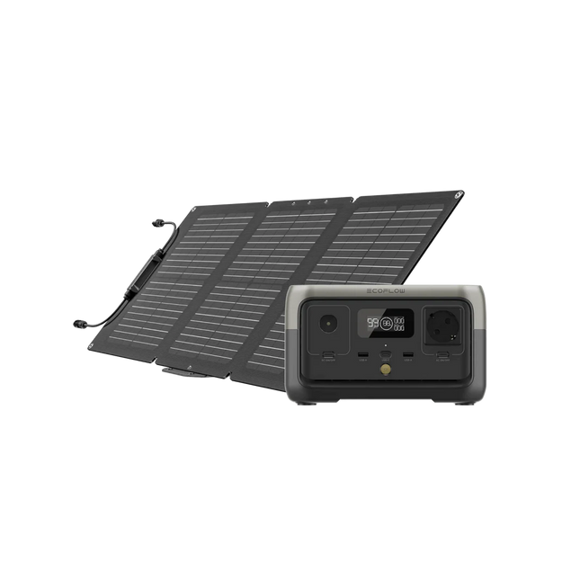 EcoFlow RIVER 2 + 60W Solar Panel