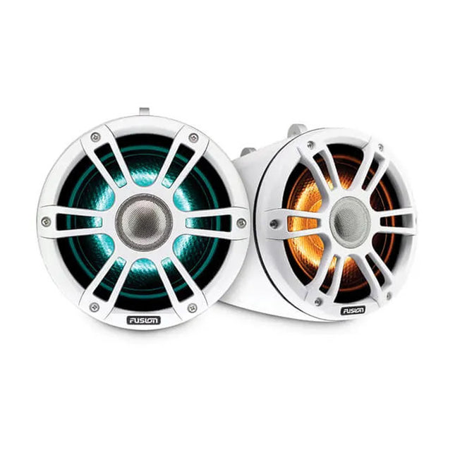 FUSION 7.7" SERIES 3 WAKE TOWER SPEAKERS WHITE SG-FT772SPW - Actiontech