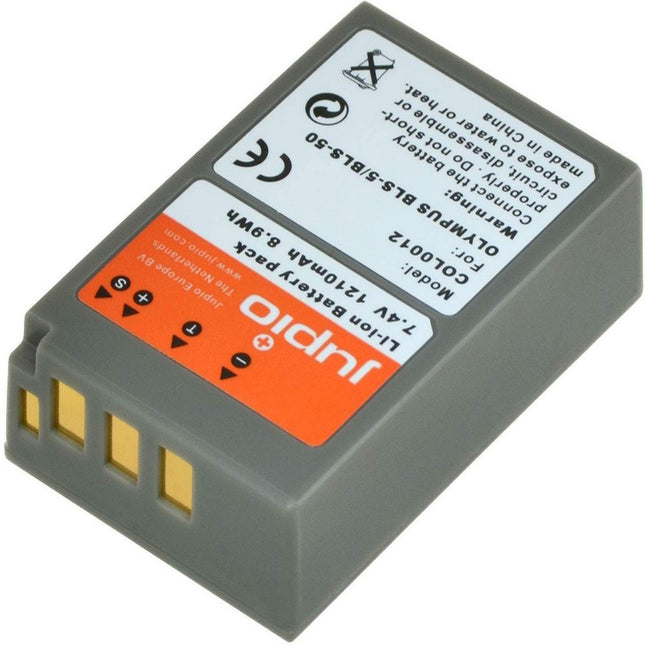 JUPIO CAMERA BATTERY OLYMPUS BLS-5/PS-BLS5 7.4V 1210MAH - Actiontech