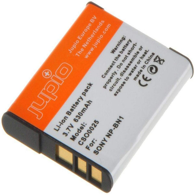 JUPIO CAMERA BATTERY SONY NP-BN1 WITH INFOCHIP 3.7V 630MAH - Actiontech