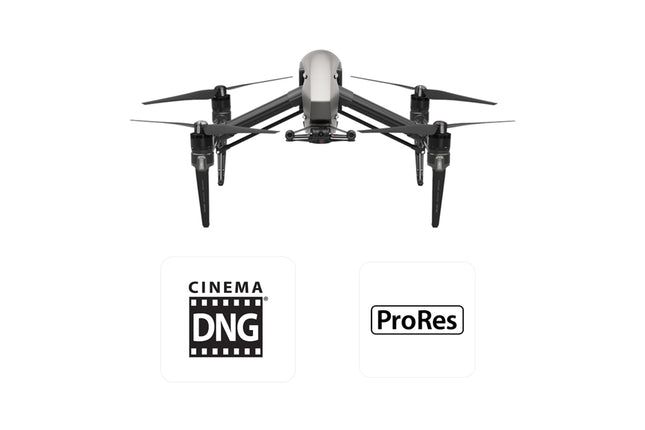 DJI Inspire 2 with CinemaDNG and Apple ProRes License - Actiontech