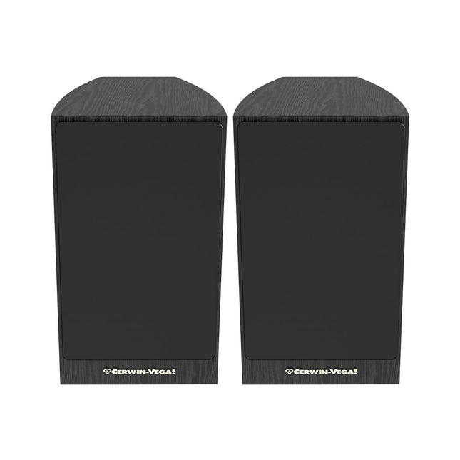 CERWIN VEGA LA SERIES HOME AUDIO 6.5" 2-WAY BOOKSHELF SPEAKER PAIR BLACK - Actiontech