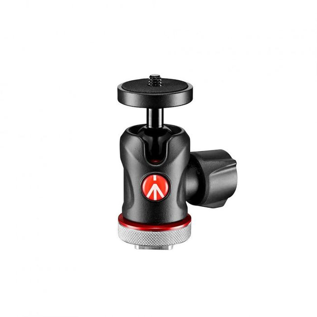 MANFROTTO 492 CENTRE BALL HEAD WITH COLD SHOE MOUNT - Actiontech