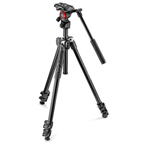 MANFROTTO 290 LIGHT ALU TRIPOD WITH BEFREE LIVE FLUID HEAD - Actiontech